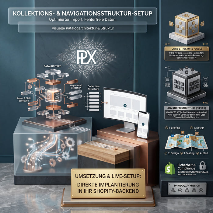 Kollektions- & Navigations-Setup