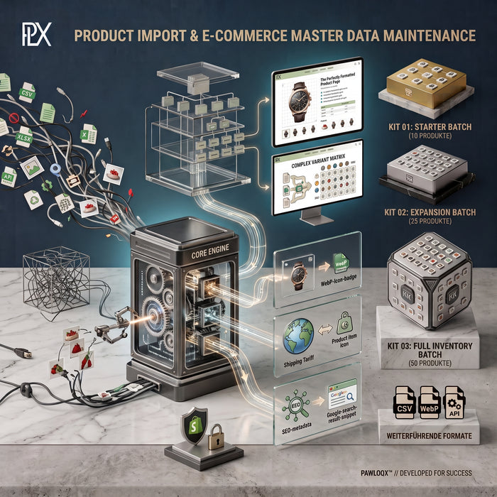 Produkt-Import & E-Commerce Stammdatenpflege