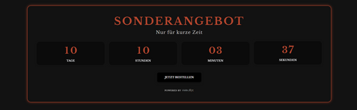 Conversion Boost Timer